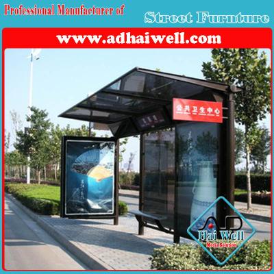 Public Furniture Street Furniture Bus Station for Advertising and station sign