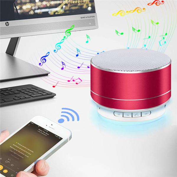 High Sound Quality Customizable Logo Metal Mini Waterproof Wireless Blue tooth Speaker For Outdoor Home
