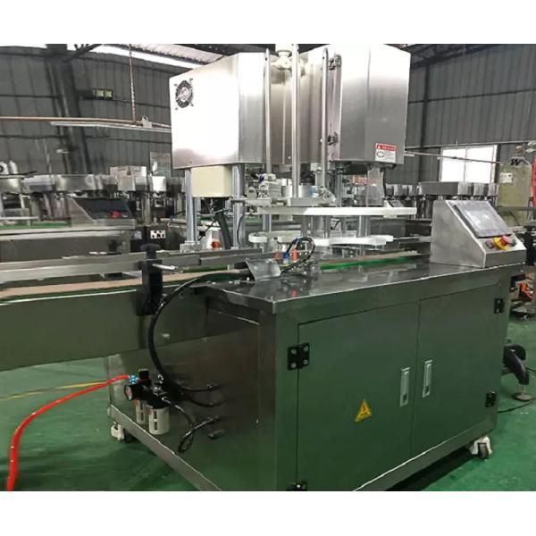 Машина закатки консервной банки высокой эффективности полностью автоматическая, машина герметика консервной банки ПЛК пластиковая