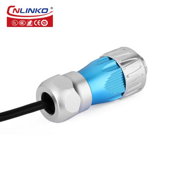 CNLINKO IP68 Waterproof DH24 USB Cable Extension Usb Port Front Panel Mount Connector