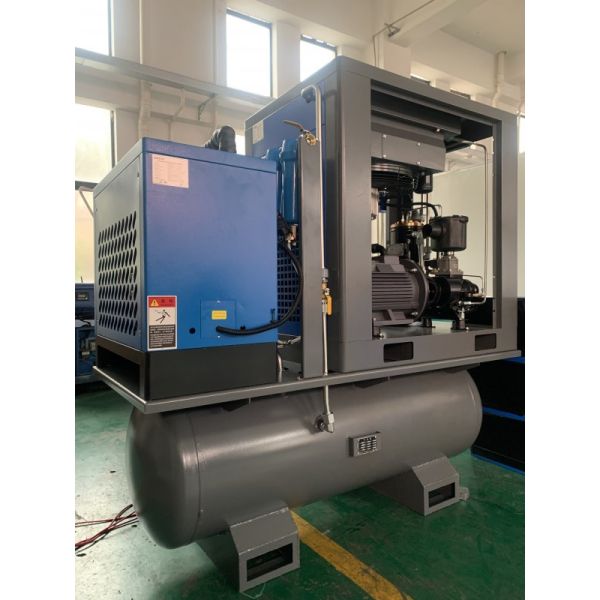 AIRERA AGSD-15 15kW Screw Air Compressor with Tank Mounted