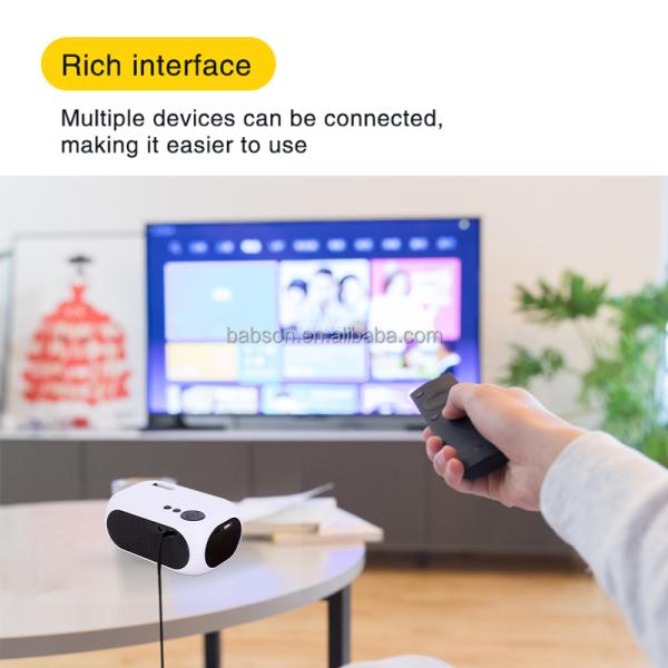 For Salange M24 Full HD LED Mini Projector Pocketable Android/iOS 11 Operating System 1080P Computer Projector Star 202 Game
