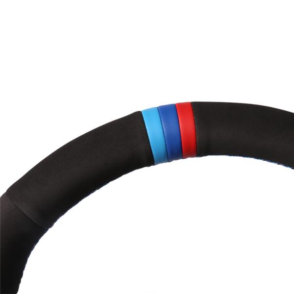 3-Spoke Wheel Mewant Steering Wheel Cover for BMW 1 Series E81 E82 E87 E88 2008-2013
