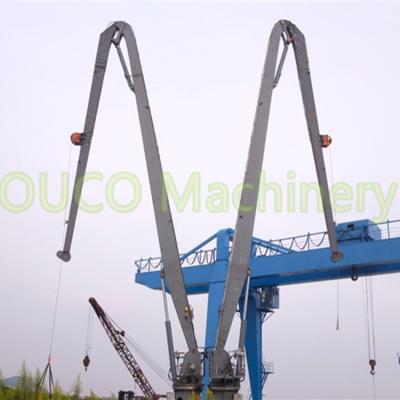 1T30M Marine Pedestal Crane With Knuckle Boom For Ship Transportation Solution