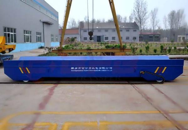 Anti - High Temperature Electric Platform Cart , 0 - 20m / Min Die Transfer Cart