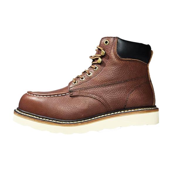 Plastic Midsole Goodyear Safety Shoes Anti Static Shock Absorbing Comfortable Work Boots