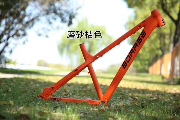 Bicycle Parts 26er/27.5er Aluminum 4x Dirt Jump Frame with Inner Cable Routing 17 Inch