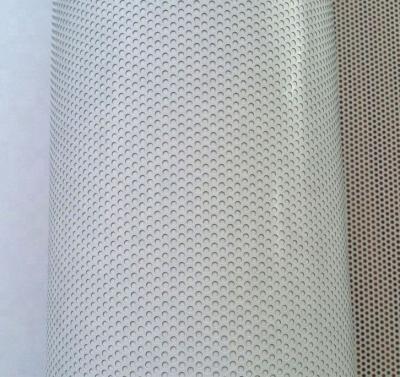 White One Way Frosted Window Film , Eco - Solvent One Way View Window Film