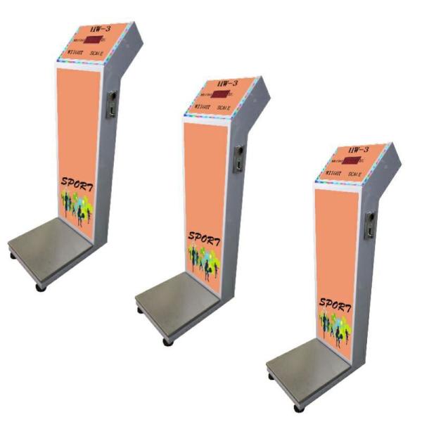 Coin Operated Luggage Weight Scale for Accurate Body Measurement at Airport and Travel