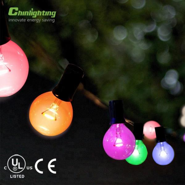 Connectable Edison bulb fairy festoon decorative outfit cover Christmas outdoor patio led string light