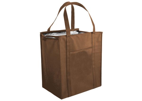 120gsm Insulated Tote Cooler Bag Personalized Cooler Tote Nonwoven