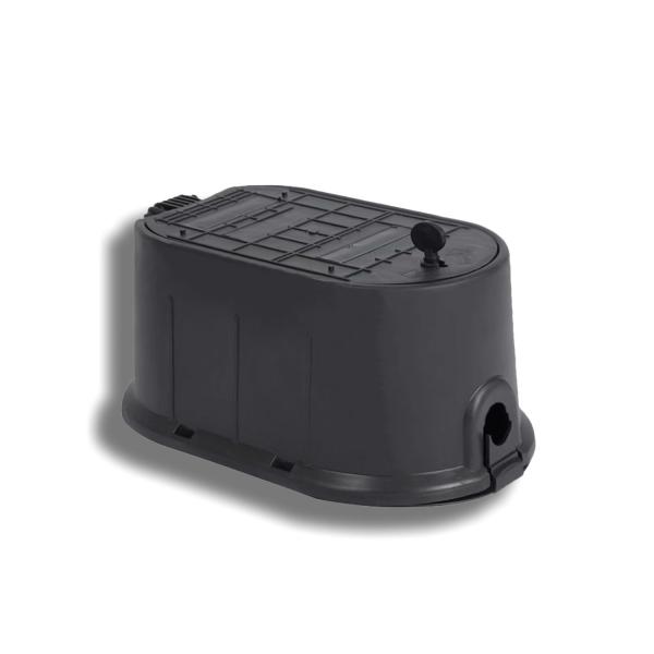 Outdoor Injection Molded Water Meter Box With Reinforced Lid Lightweight And Weather Resistant