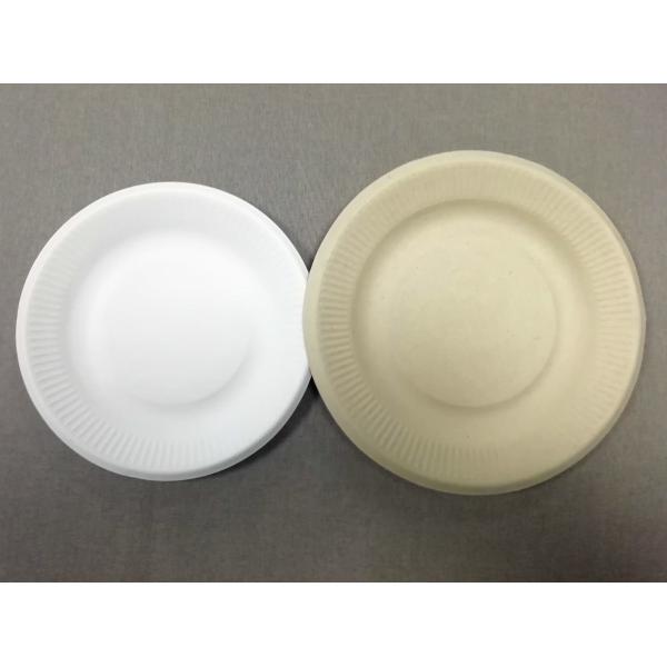 Eco-friendly dish plate 6inch/7inch/8inch ,biodegradable sugarcane tableware,Natural Party plate durable,sustainable