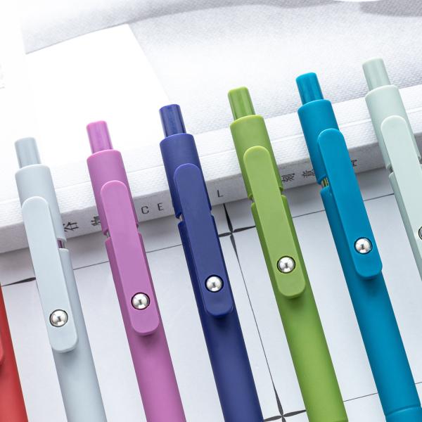 Wholesale Dress Type Plastic Gel Ink Pen Ergonomic Grip Writing Pen
