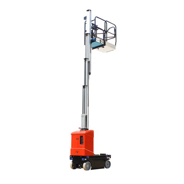Single Double Man Vertical Mast Boom Lift Autonomous Aerial Cherry Picker Platform