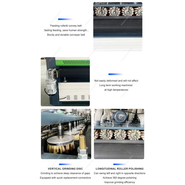 Automatic PP1000-6S CNC Wood Edging and Acrylic Polishing Machine for Industrial Floor