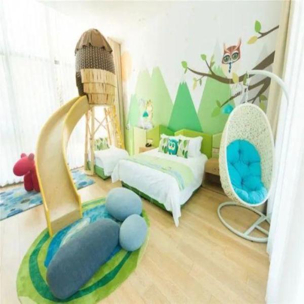 Small Family Vacation Slide Indoor Kids Slide for Kids' Activities