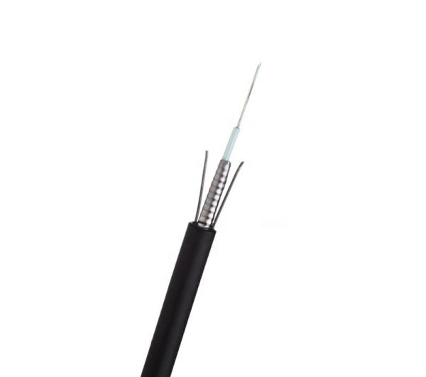 Single Mode Fiber Optic Cable Outdoor Armoured GYXTW 2 4 6 8 12 Core