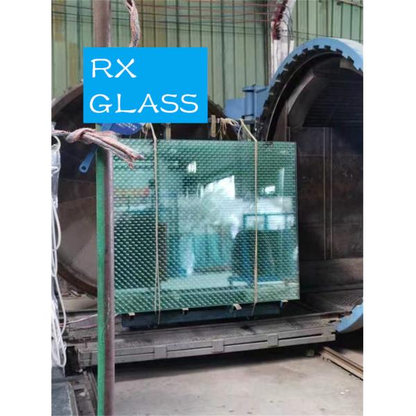 Твердое ламинированное закаленное стекло Сильное ультрачестное печать Ламинированное безопасное стекло для офисных зданий