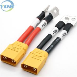 O conector de bateria do lítio XT90 cabografa o adaptador de carregamento da bicicleta de W/Sheath E