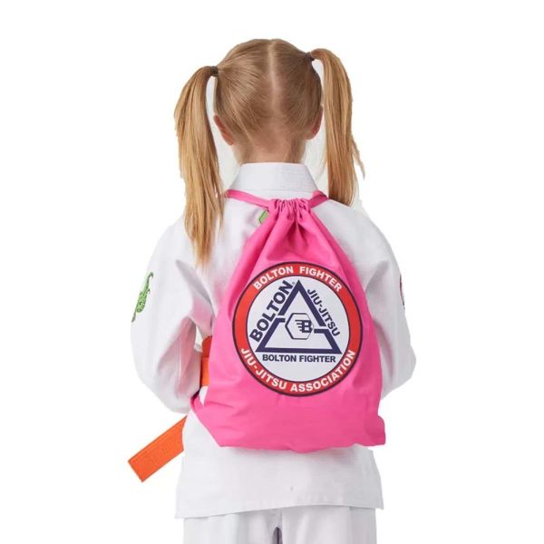 Premium BJJ Gi Bag with Customized Logo 250gsm Ripstop and Drawstring Loops for Kids Unisex Martial Arts Gear