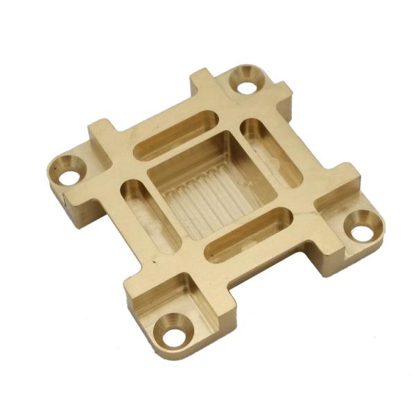 High Precision Metal Brass Brass CNC Machining Parts ISO9001 Certification