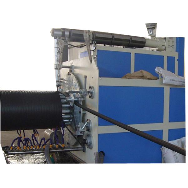 Hollow Wall Winding Pe Hdpe Pipe Extruder Machine , Hdpe Pipe Making Machine