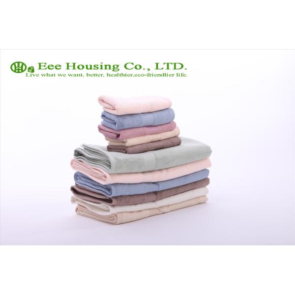 100%  Plain Bamboo Fiber Tower, Eco-friendly and Anti-Bacterial, 34cm*76cm,Blue/ Green/Pink/ khaki
