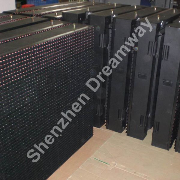 MBI5024 Driving IC P 10 Led Outdoor Advertising Screens , Waterproof LED Video Screen