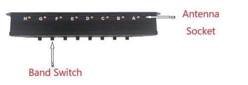 350W High Power 2G Portable Mobile Phone Signal Jammer