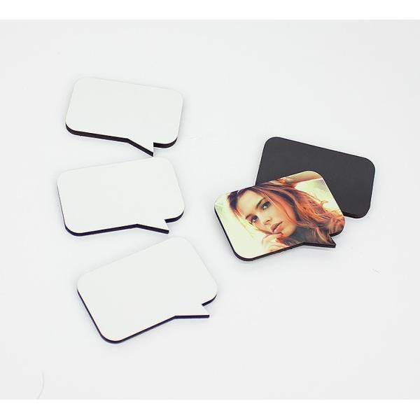 Promotional 60x45mm Sublimation Blank Fridge Magnets for Souvenir and Gift