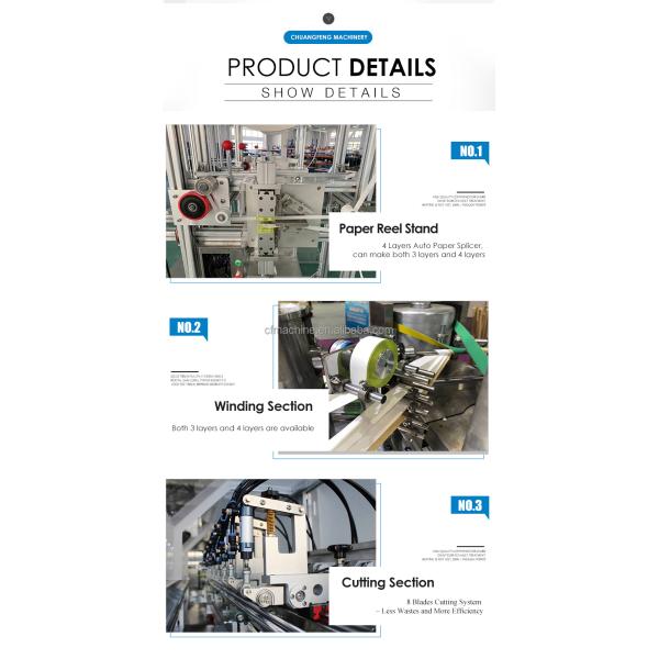 Single Color Printer for Paper Tube Core Production