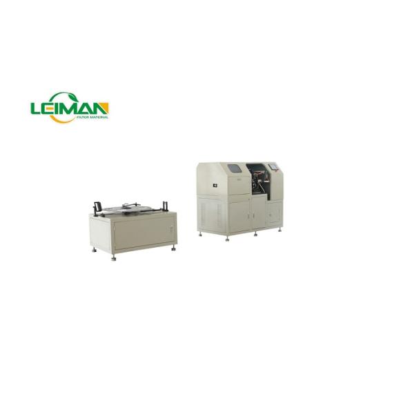 Center Spiral Tube 75mm Oil Filter Manufacturing Machine