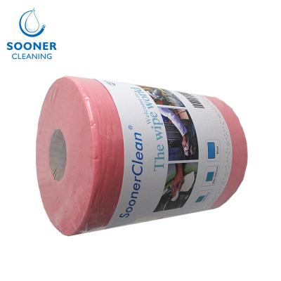 Limpezas não tecidas da absorção de ponto alto X80 125gsm Spunlace