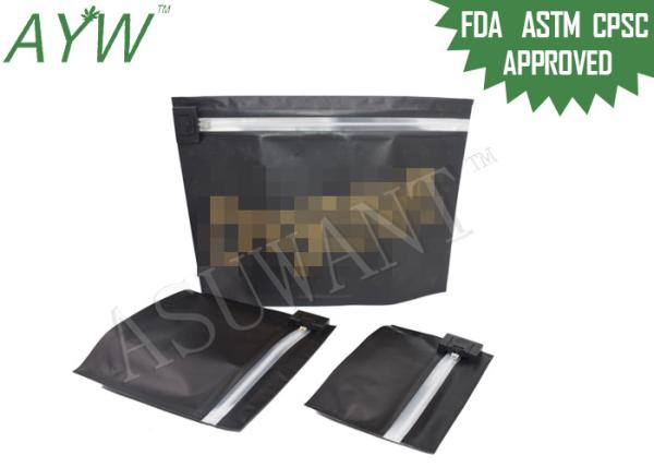 MOPP Optional Size Child Safety Packaging Zip Lock Bags Anti Static With Custom Logo