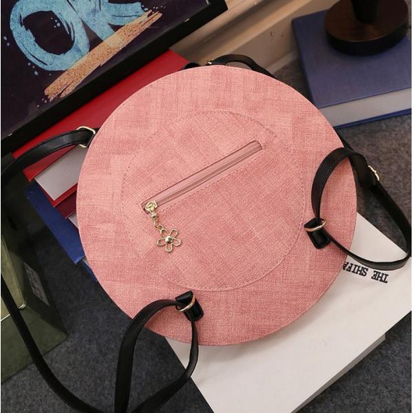 2016 summer new linen hat personality casual fashion trend in Europe and America female Shoulder Messenger