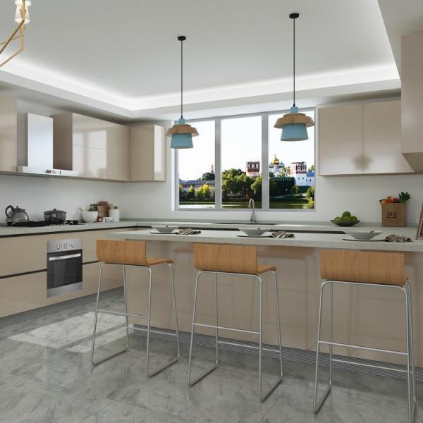 Alder Wood Pantry Modern Kitchen Cabinet Plywood Carcasses