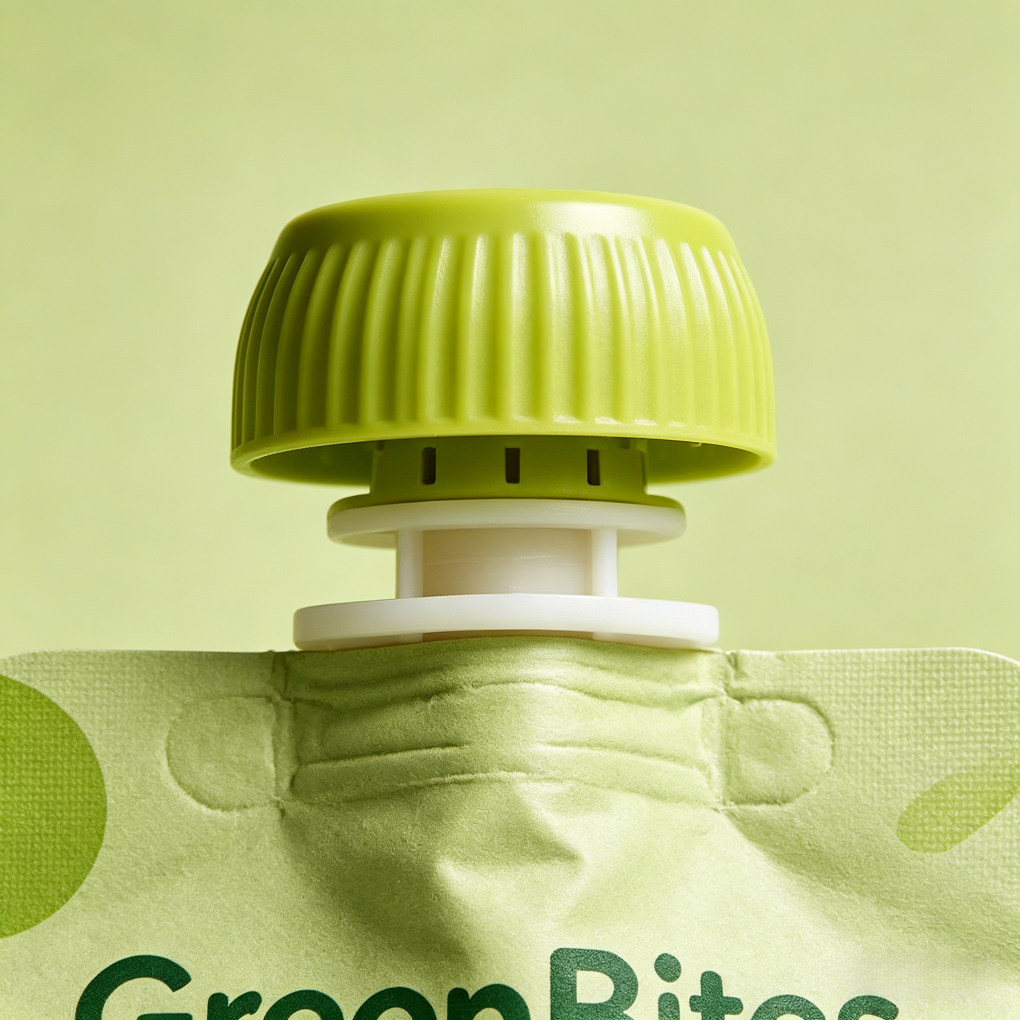 Premium Sustainable Baby Food Packaging - 100% Compostable Spout Pouch for Eco-Conscious Brands