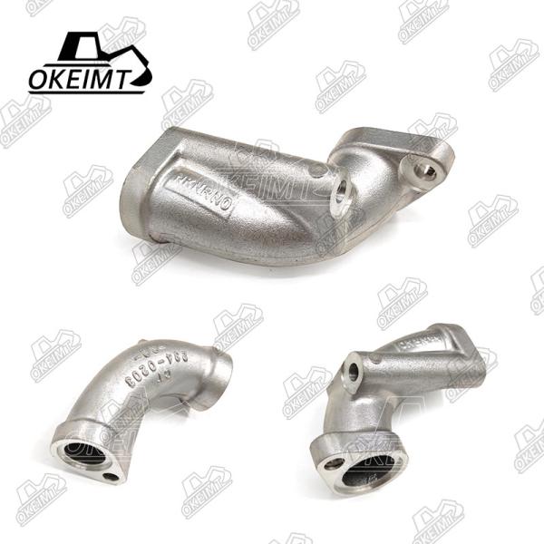 234-0203 33.32mm Outer Diameter Oil Pump Outlet Elbow For CAT C9