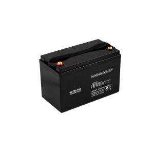 Maintenance Free 12V 100AH AGM Gel Battery with 15 Years Designed Life and High Rate Discharge