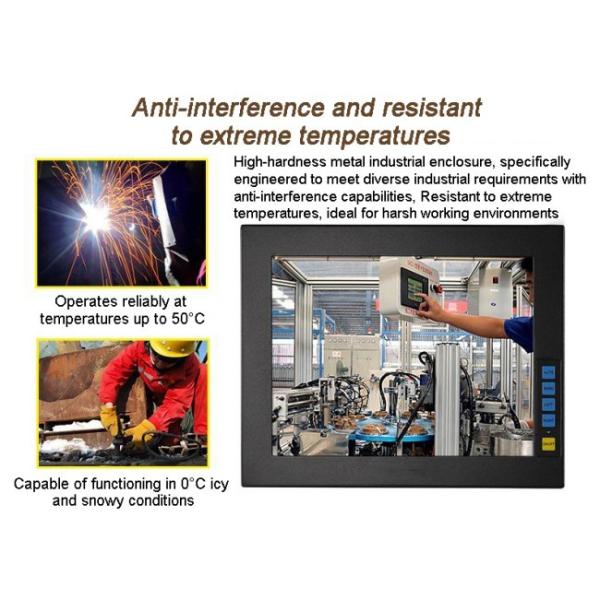 ZXTLCD Ordenador de control industrial de 21,5 pulgadas totalmente cerrado, a prueba de polvo, IP65, resistente al agua, multitáctil, a prueba de vapor, montaje empotrado con serie alta