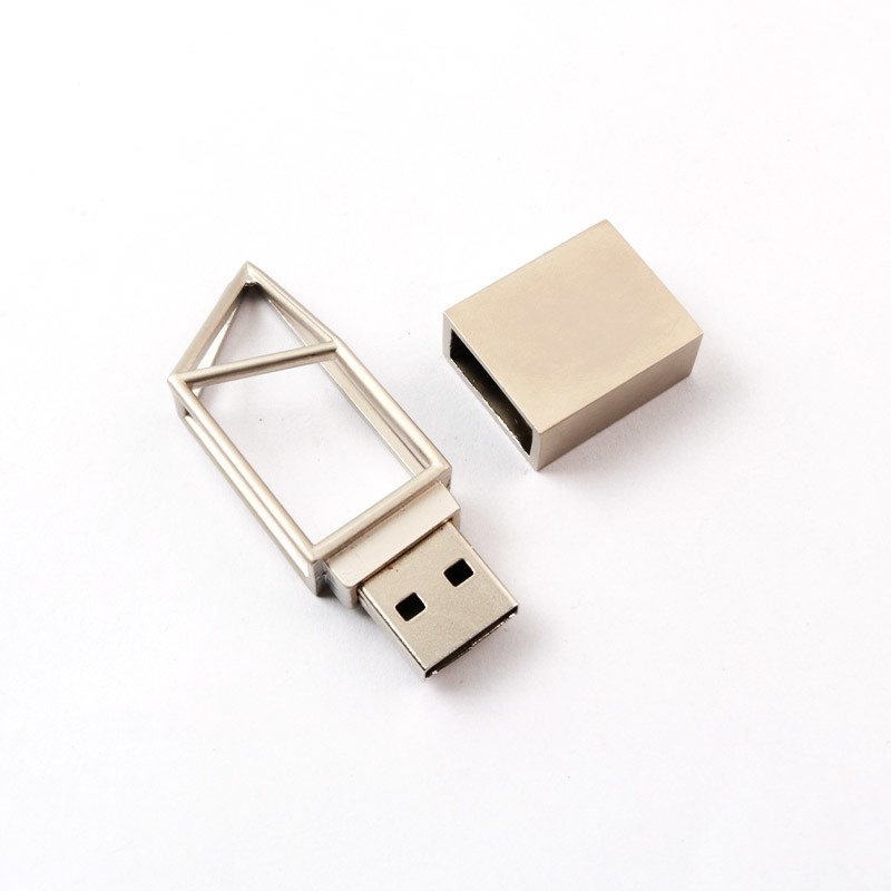 Проведенный привод 2,0 USB призменного металла логотипа печати лазера OEM внезапный тестом H2