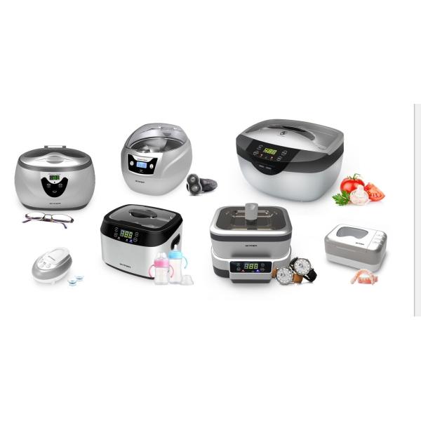 Le décapant ultrasonique Digital de ménage en plastique de 750 ml pour les dents fausses nettoient