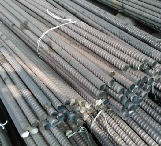 HRB335 HRB400 HRB500 Solid Spiral Carbon Steel Bar Black Iron Crush Resistance