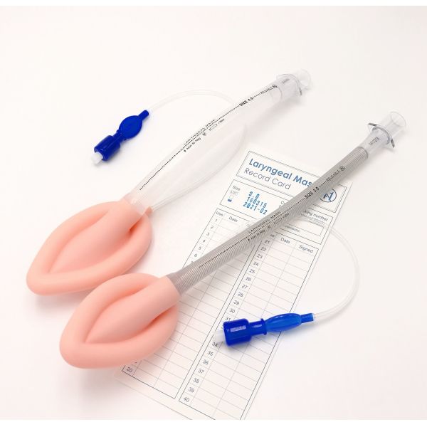 Ergonomic Reusable Silicone Laryngeal Mask with Reinforced Frame for Multiple Use up to 40 Times