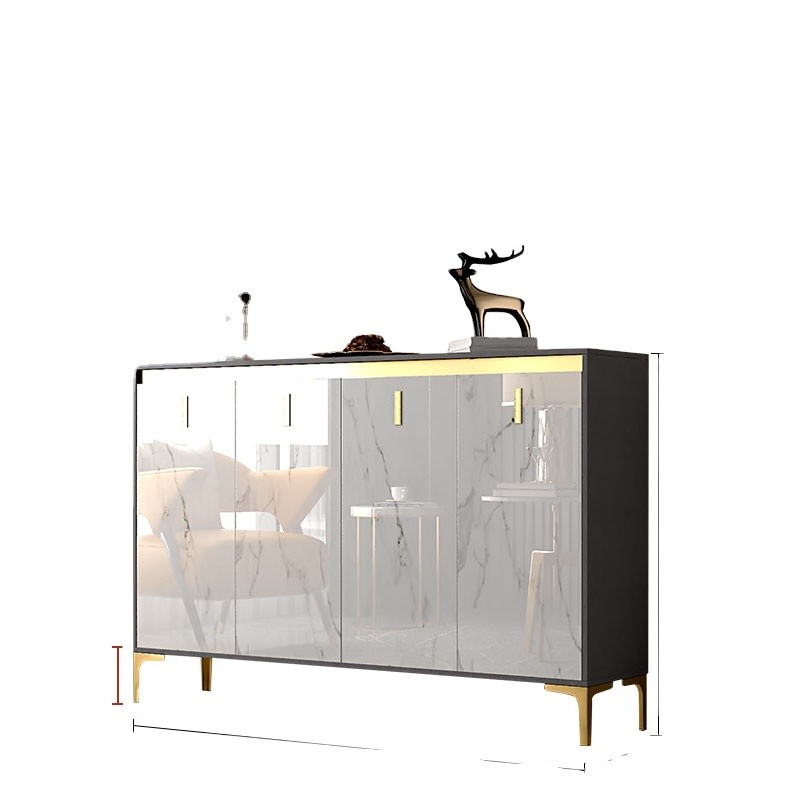 Commercial Sectional Display Furniture for Shoe Rack Storage Organizer in Corner