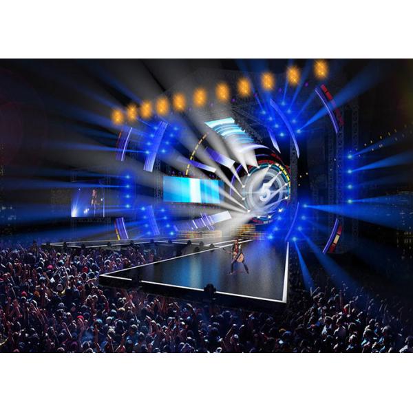 Portable Stage Led Display 64x64 Dots Outdoor Led Screen For Rent