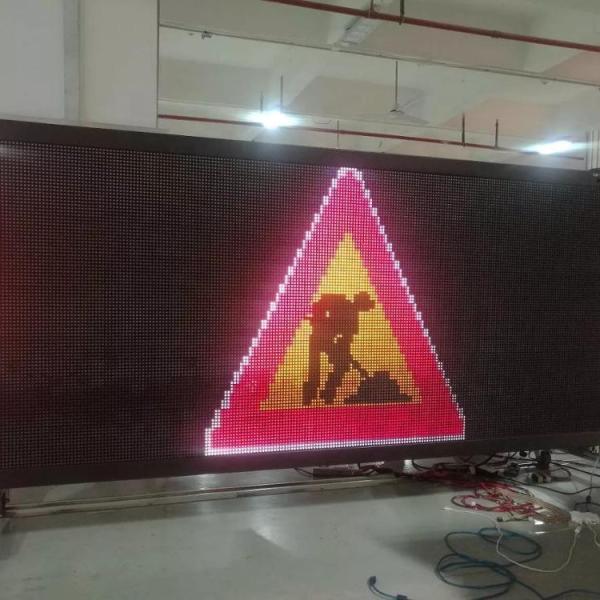 шоссе VMS 25mm цифров подписывает информационный дисплей безопасности дорожного движения