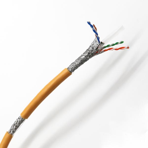 Double Shielded SFTP CAT6 Flexible Network Cable