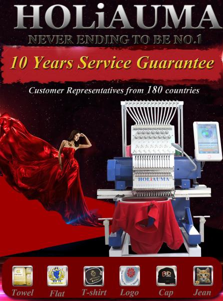 Multi Head Single Head Computer Embroidery Machine High Speed Multi Function Cap T-shirt Garment Embroider flat,T- shirt